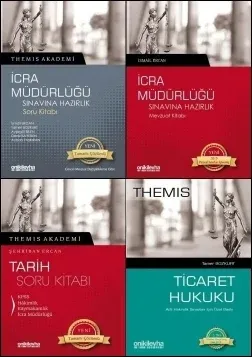 İcra Müdürlüğü Sınavına Hazırlık Seti (Soru Kitabı + Mevzuat Kitabı + Tarih Soruları + Ticaret Hukuku)