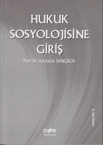 Hukuk Sosyolojisine Giriş