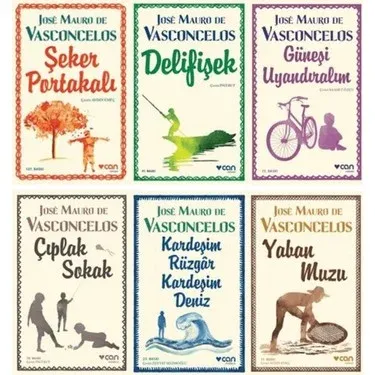 Jose Mauro De Vasconcelos Kitap Seti 6 Kitap