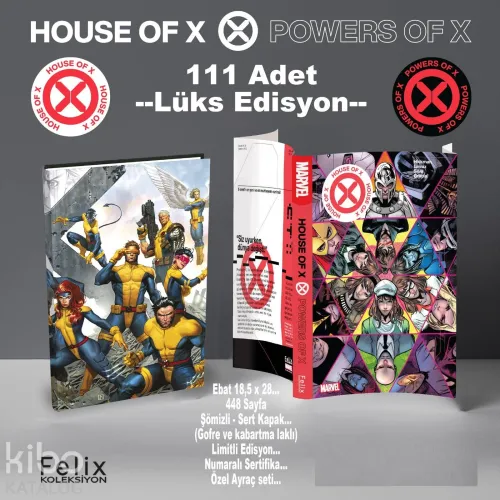 House Of X - Power Of X Presstij Varyantı (111 Limitli Delux Edisyon)