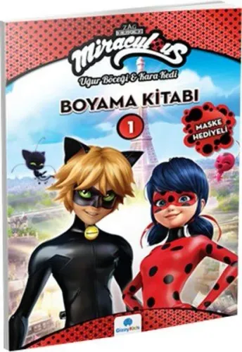 Mıraculous Boyama Kitabı 1