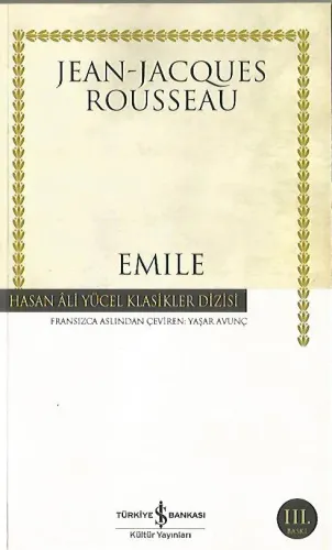 Emile Jean Jacques Rousseau Türkiye İş Bankası Kültür Yayınları %32 in
