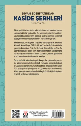 Divan Edebiyatından Kaside Şerhleri (14-18. Yüzyıl) Murat Ali Karaveli Divan Edebiyatından Kaside Şerhleri (14-18. Yüzyıl) Murat Ali Karaveli