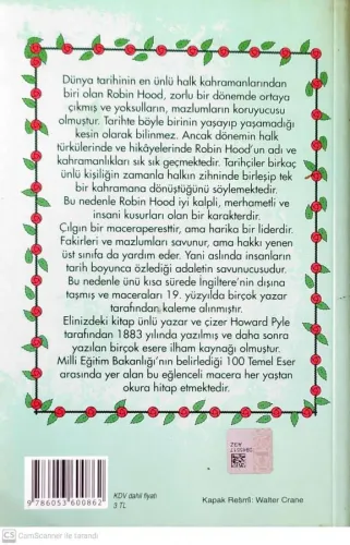 Robin Hood Howard Pyle Türkiye İş Bankası Kültür Yayınları
