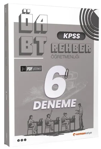 Uzman Kariyer Yayınları ÖABT Rehber Öğretmenliği 6 Deneme