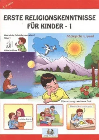 Almanca Çocuklara İlk Dini Bilgiler 1 Erste Religionskenntnisse Für Kinder