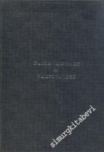 Fatih Mehmet 2 Vakfiyeleri -
