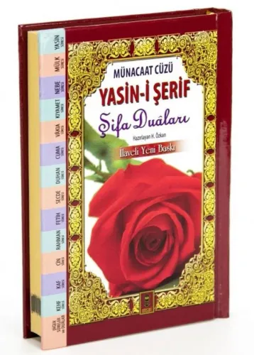 Münacaat Cüzü Çanta Boy Karton Kapak