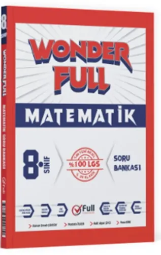 Full Matematik 8. Sınıf LGS Wonder Full Matematik Soru Bankası
