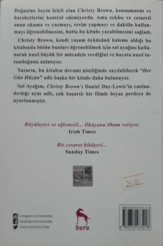 Sol Ayağım Christy Brown Nemesis Kitap