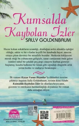 Kumsalda Kaybolan İzler Sally Goldenbaum Martı Yayınevi %60 indirimli