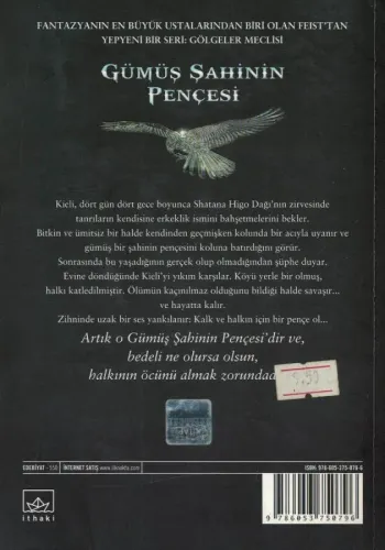 Gümüş Şahinin Pençesi Raymond Feist İthaki Yayınları %36 indirimli