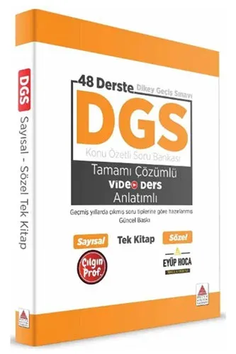 Delta Kültür DGS Konu Özetli Soru Bankası 2023