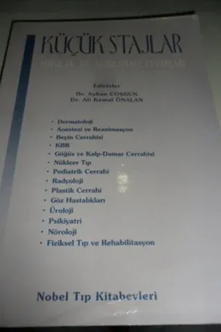 Küçük Stajlar Sorular ve Açıklamalı Cevapları