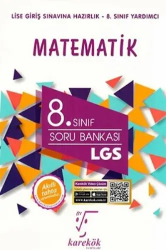 Karekök 8. Sınıf LGS Matematik Soru Bankası-YENİ