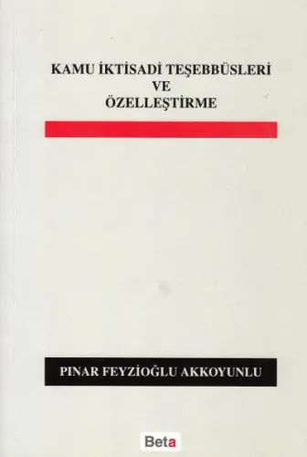 Kamu İktisadi Teşebbüsleri ve Özelleştirme