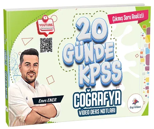 Dizgi Kitap Yayınları 2026 KPSS Çıkmış Soru Analizli 20 Günde Coğrafya