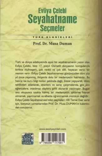 Evliya Çelebi Seyahatname Seçmeler Musa Duman Kesit Yayınları %58 indi