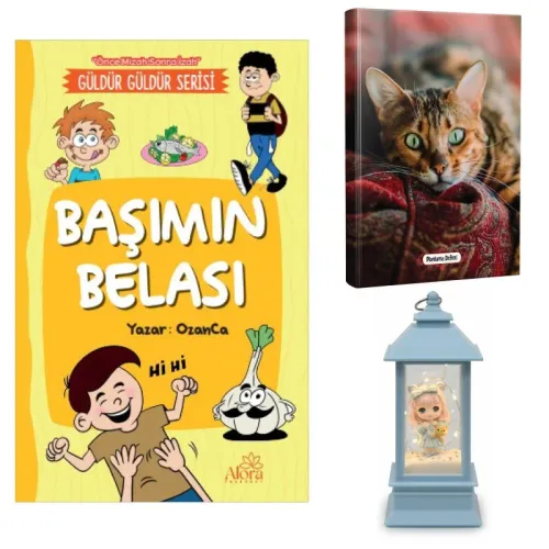 Başımın Belası - Şaşkın Kedi Planlama Defteri ve Ayıcıklı Kız Fener Ti