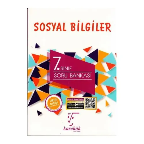 Karekök 7. Sınıf Sosyal Bilgiler Soru Bankası (Yeni) %21 indirimli Cel
