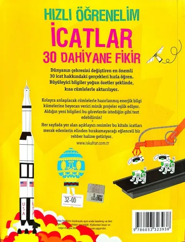 Hızlı Öğrenelim İcatlar 30 Dahiyane Fikir Dr.Mike GoldSmith Türkiye İş