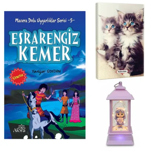 Esrarengiz Kemer - Maviş Kediler Planlama Defteri ve Oyuncak Domuzcukl