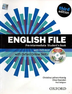 English File Pre-intermediate Student's Book Workbook Without Key Oxford