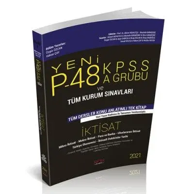 Yeni P-48 Kpss A Grubu ve Tüm Kurum Sınavları - İktisat