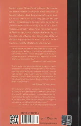 Evrenin Yüzde Dördü Karanlık Madde, Karanlık Enerji ve Kalan Gerçeklik