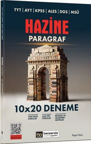 TYT AYT KPSS ALES DGS MSÜ HAZİNE PARAGRAF 10 X 20 DENEME 2027