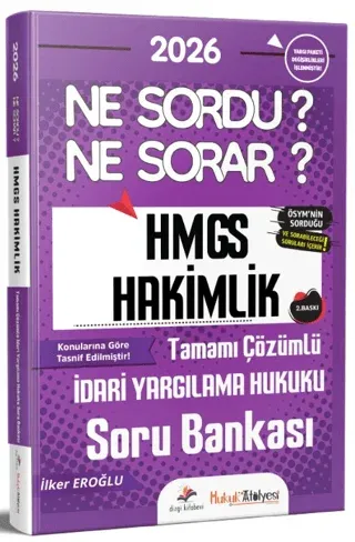 Dizgi Kitap Yayınları 2026 Hukuk Atölyesi Hakimlik HMGS Ne Sordu Ne So