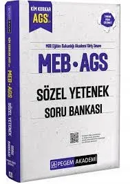 PEGEM MEB AGS SÖZEL VE SAYISAL YETENEK SORU BANKASI