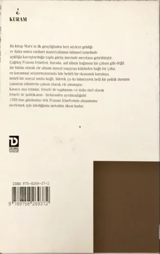 Felsefe ve Siyaset Lucien Seve Toplumsal Dönüşüm