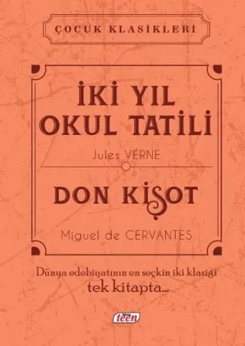 İki Yıl Okul Tatili - Don Kişot (Ciltli)