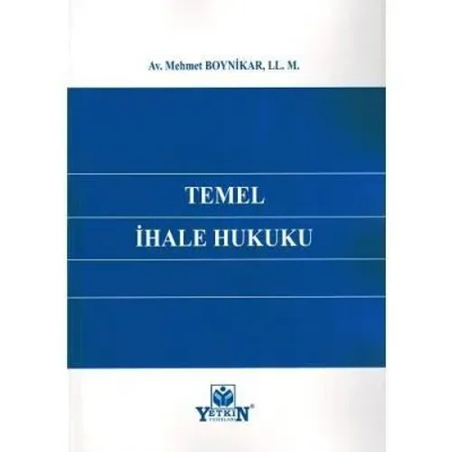 Temel İhale Kanunu