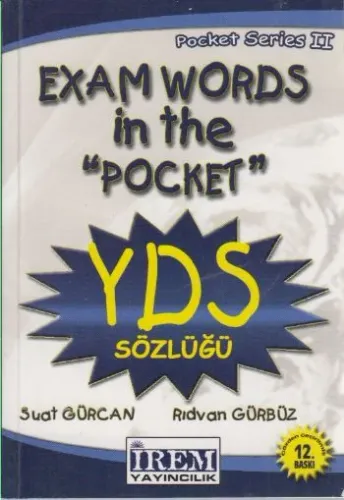 Pocket Serisi-II: Exam Words in the Pocket YDS Sözlüğü