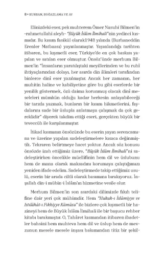 Büyük İslâm İlmihali - Kurban Boğazlama ve Av Ali Sözer