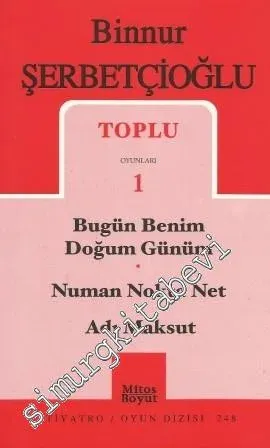 Toplu Oyunları 1: Bugün Benim Doğum Günüm - Numan Nokta Net - Adı Maksut -         2007