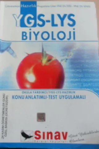 YGS-LYS BİYOLOJİ KNU ANLATIMLI TEST UYGULAMALI