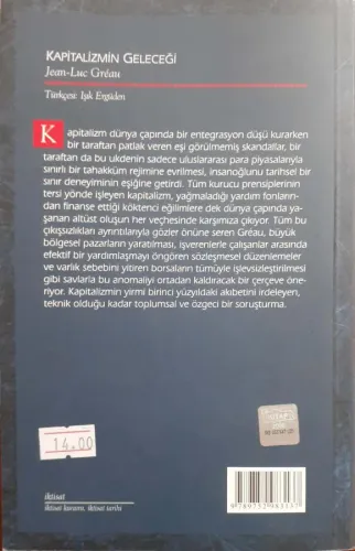 Kapitalizmin Geleceği Jean-Luc Greau Dost