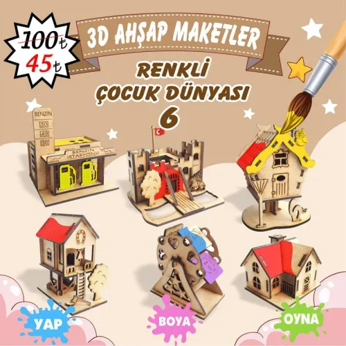 Renkli Çocuk Dünyası Serisi -6 - Halkkitabevi Renkli Çocuk Dünyası Serisi -6 - Halkkitabevi