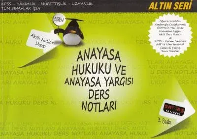 Anayasa Hukuku Ders Notları