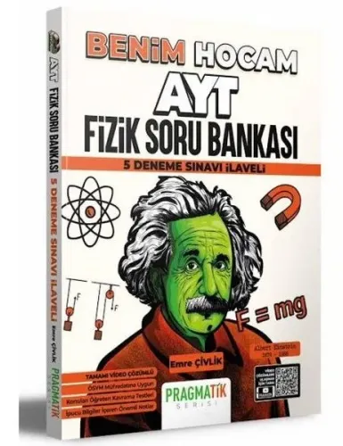 2021 AYT Fizik Soru Bankası 5 Deneme Sınavı İlaveli Pragmatik Serisi