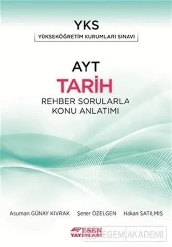 AYT Tarih Rehber Sorularla Konu Anlatımı