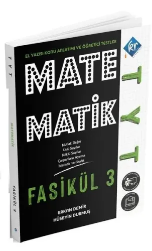 KR Akademi TYT Matematik El Yazısı Konu Anlatımlı 3. Fasikül
