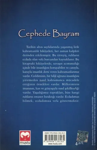 Cephede Bayram / Çanakkale Destanı 2 Arif Akpınar Muştu Yayınları %75 