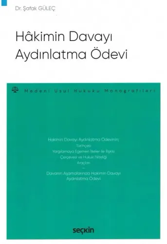 Hâkimin Davayı Aydınlatma Ödevi