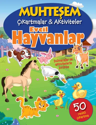 Muhteşem Çıkartmalar-Aktiviteler; Evcil Hayvanlar