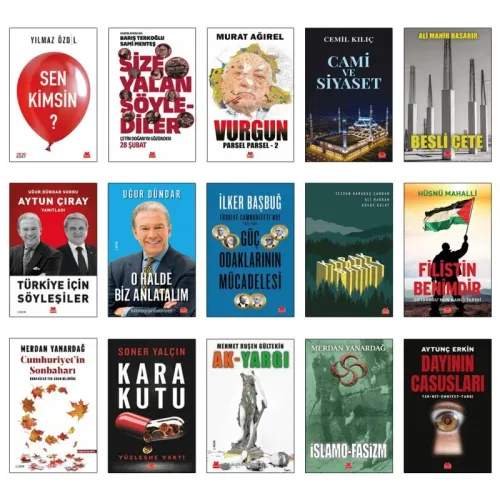 Kırmızıkedi Koleksiyonu - 3 (15 Kitap Bir Arada)