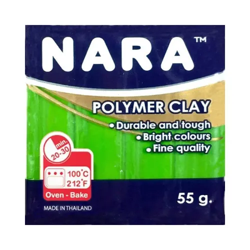 NARA POLYMER CLAY 55gr.LIME GREEN ( Polimer Kil )